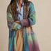 Greylin Anthropologie Natalia Ombre Fringe Cardigan Sweater XS