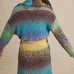 Greylin Anthropologie Natalia Ombre Fringe Cardigan Sweater XS