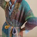 Greylin Anthropologie Natalia Ombre Fringe Cardigan Sweater XS