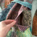 Greylin Anthropologie Natalia Ombre Fringe Cardigan Sweater XS