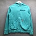Carhartt Midweight Sweatshirt Hoodie Jacket Womens Small S Aqua Blue104286 125