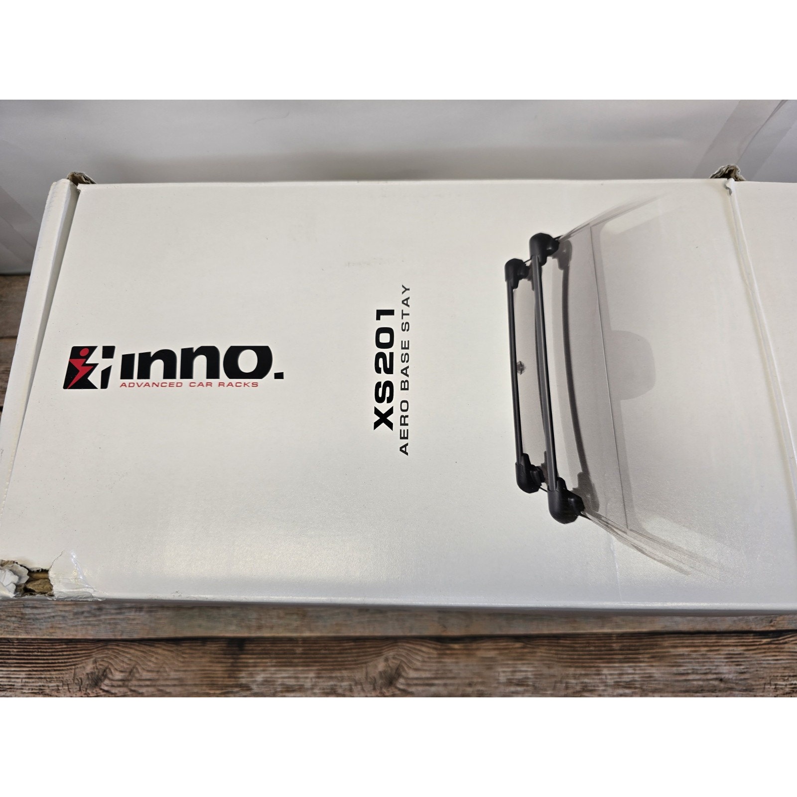 Inno Rack XS201 Flush Type Aero Base Black Foot Pack NEW