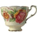Vintage Paragon English Bone China “Golden Emblem” Teacup,Saucer,Plate ~ 3pc