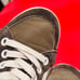 Vintage PRADA Y2K Olive Green Suede + Neoprene Casual Sneakers Ladies sz 8