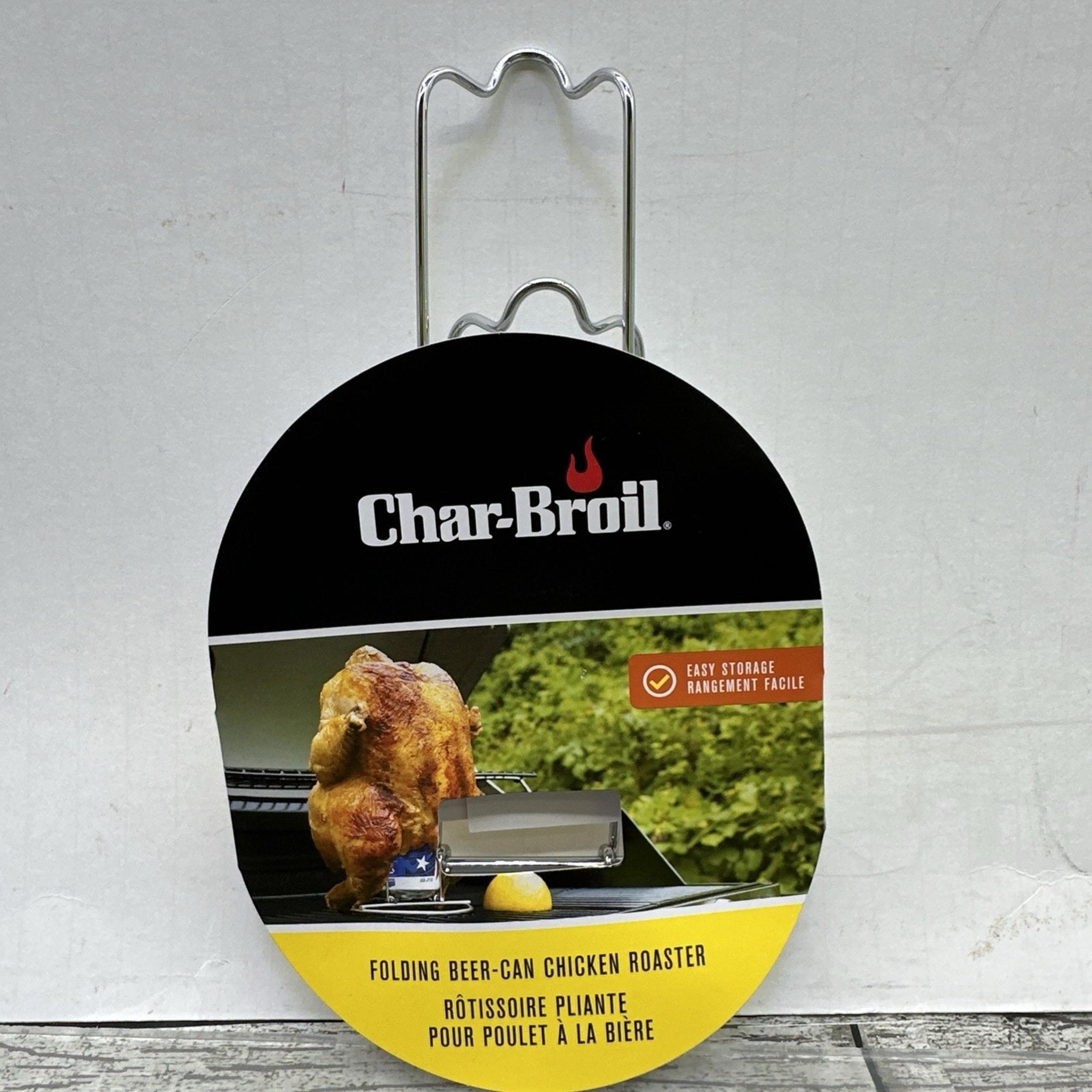 Chicken Roaster New GRILL IT UP Char-Broil Beer Can CHICKEN COOKER, new {G8}