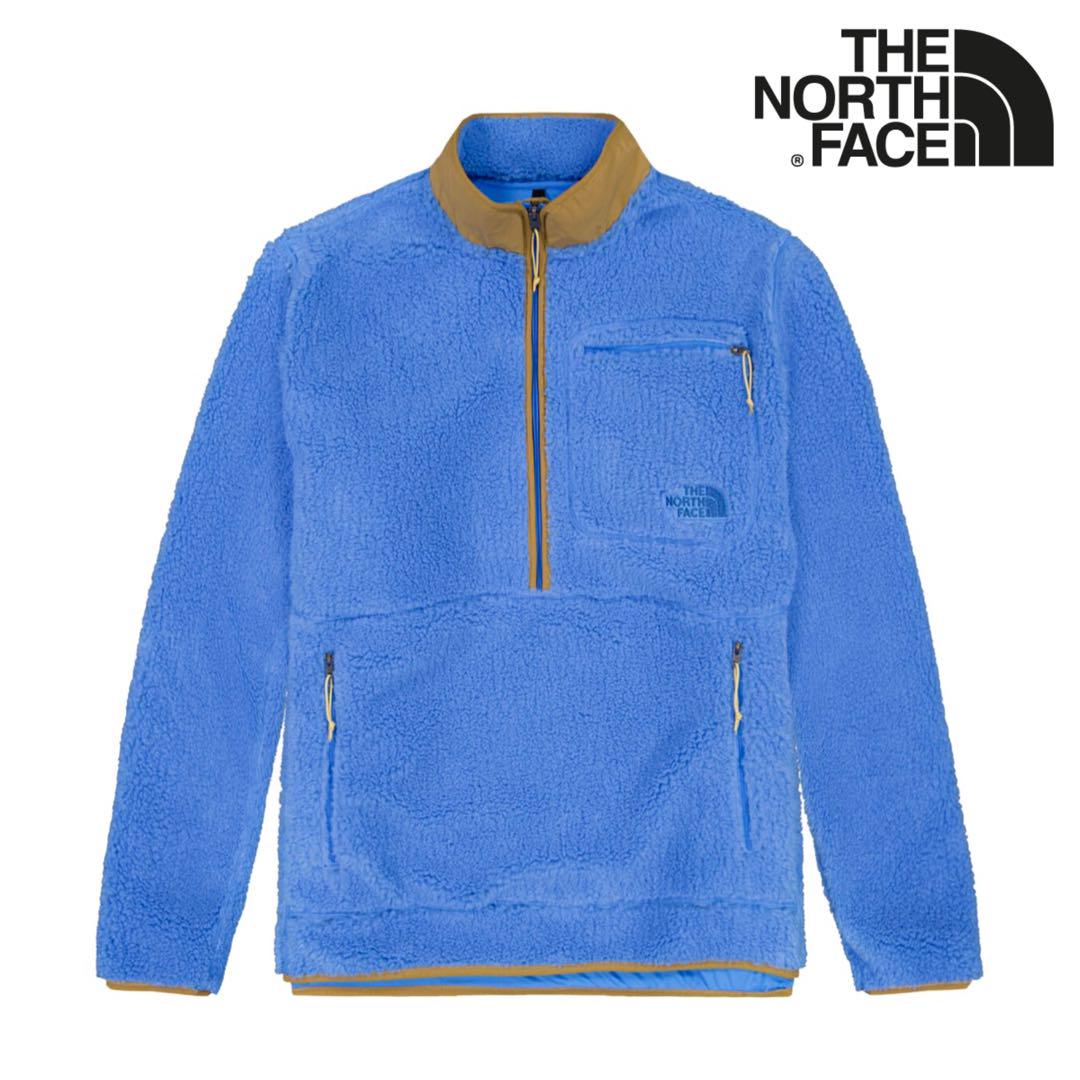 Brand new, unused North Face Extreme Pile Pullover in Blue, size XL. Retro style.