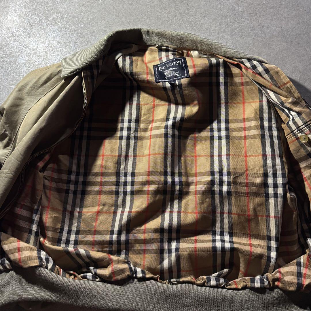 90s Burberry Drizzler Blouson Jacket