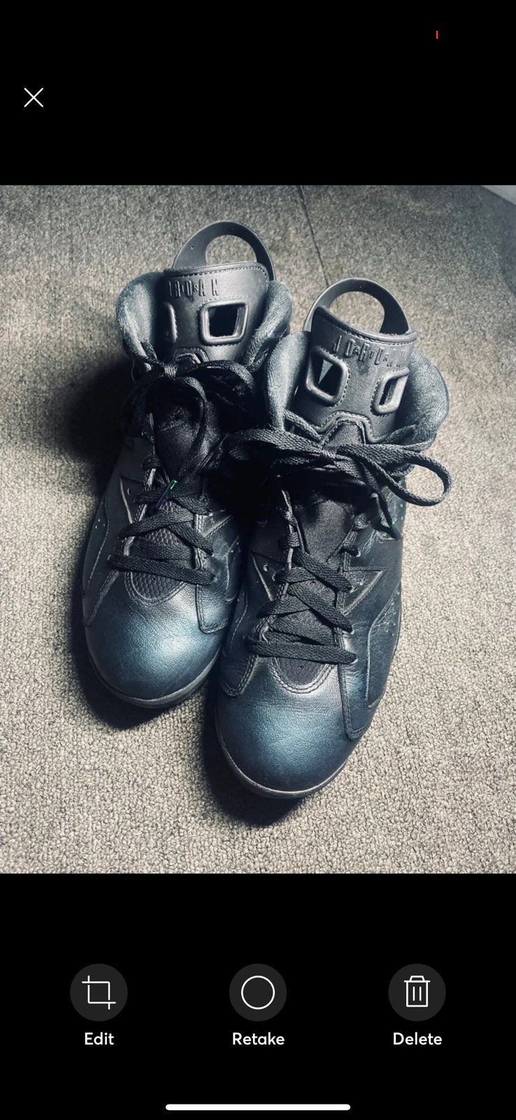 Jordan 6s black cats