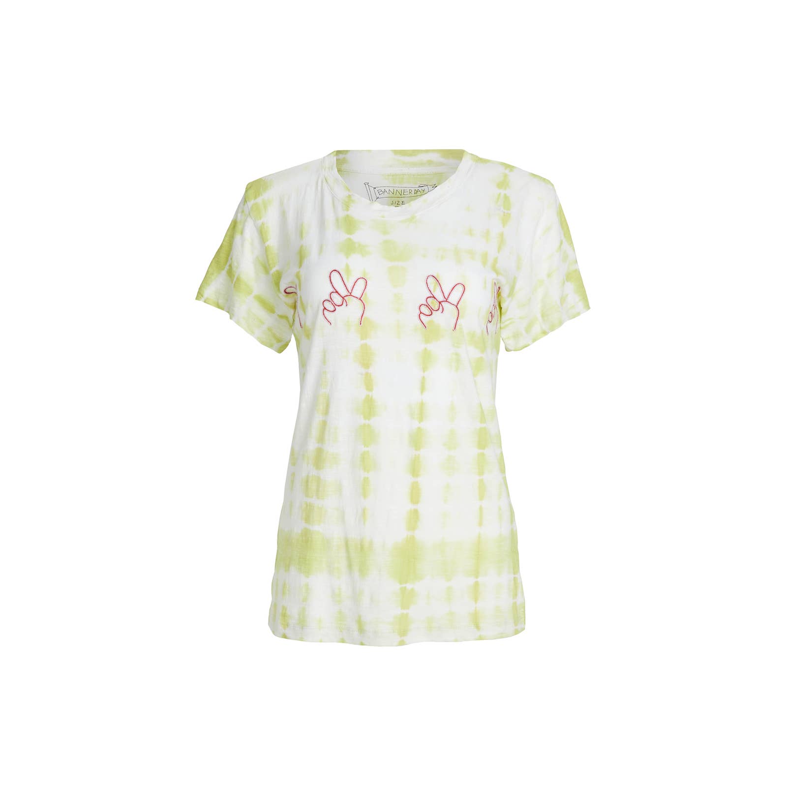 Banner Day Tie Dye Peace Tee Size S