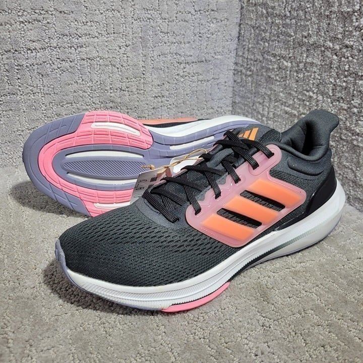 Adidas UltraBounce Women's Size 8.5 US Low Black Carbon Pink Sneakers HP5791