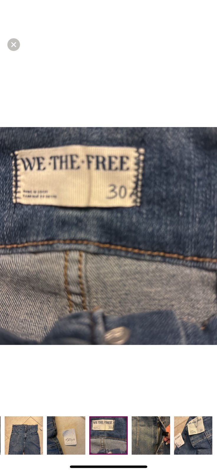 Free people bootleg cut jeans