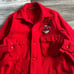 Vintage 60s Vibrant Red Boy Scouts of America Wool Jacket w/ Chief Wahoo Patch
