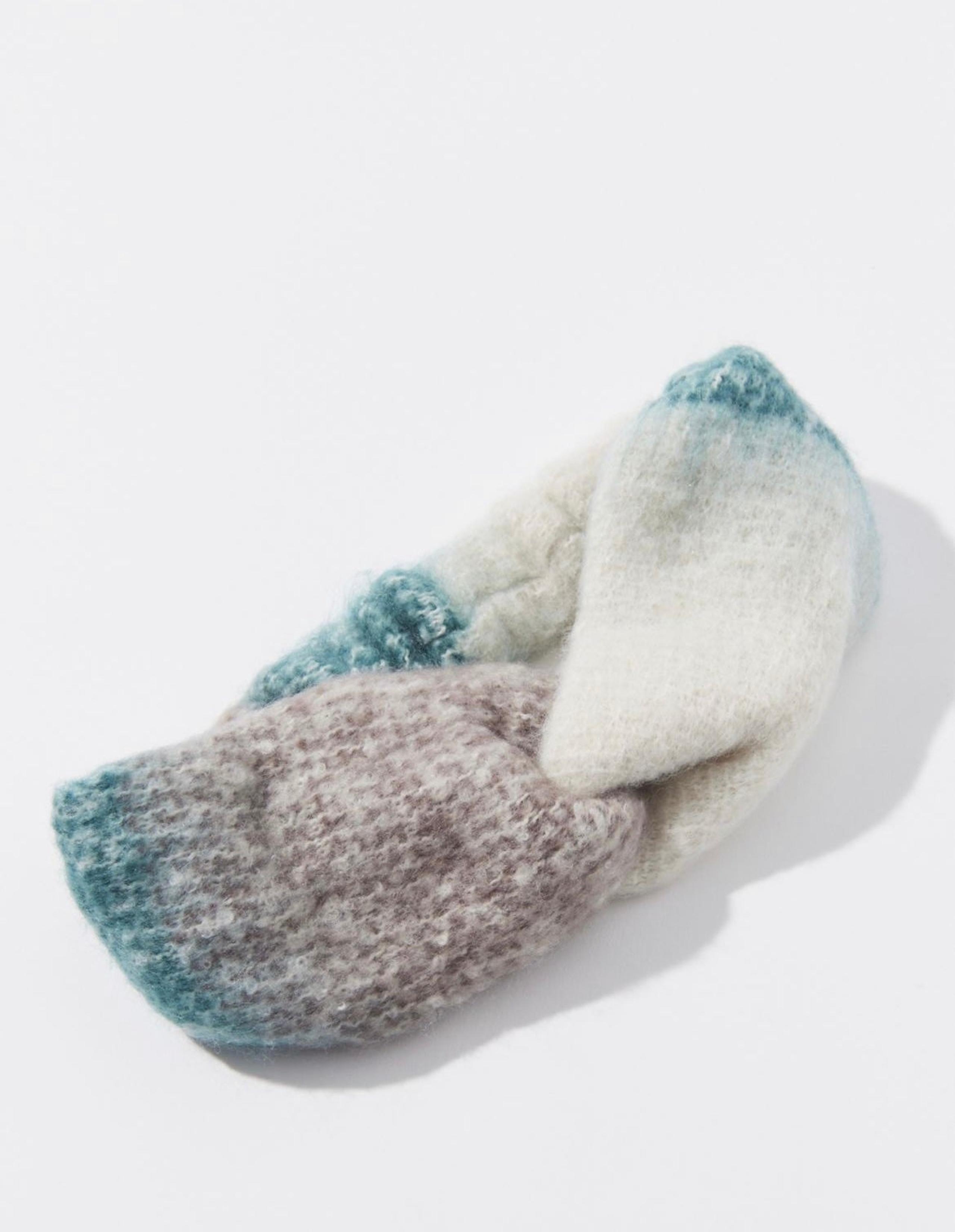 Urban Outfitters Gabby Twist Knit Headband In Teal Multi NWT