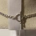 Sterling Vintage Garnet and Mother of Pearl necklace and Bracelet