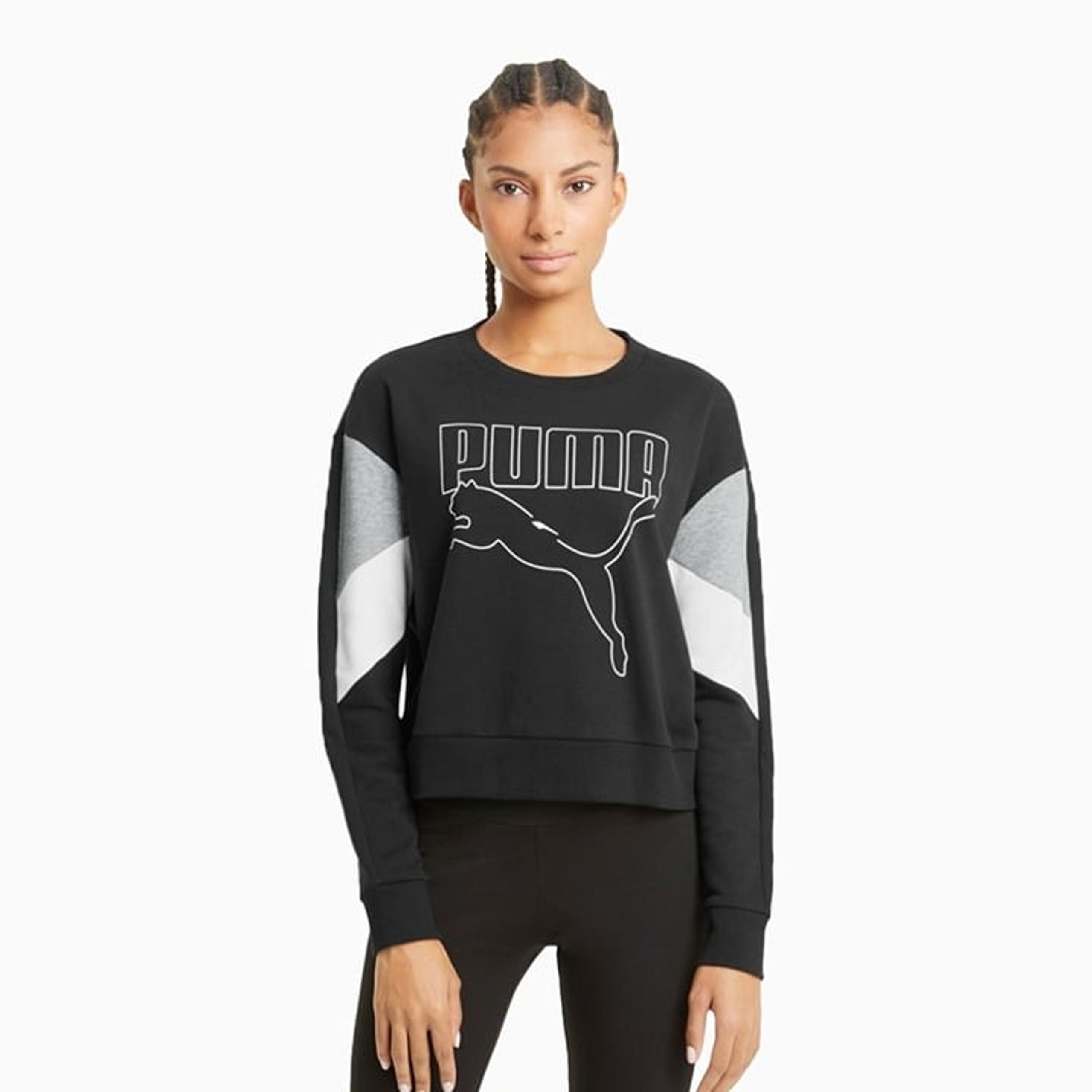 Puma Women's Rebel Crew Neck Sweatshirt