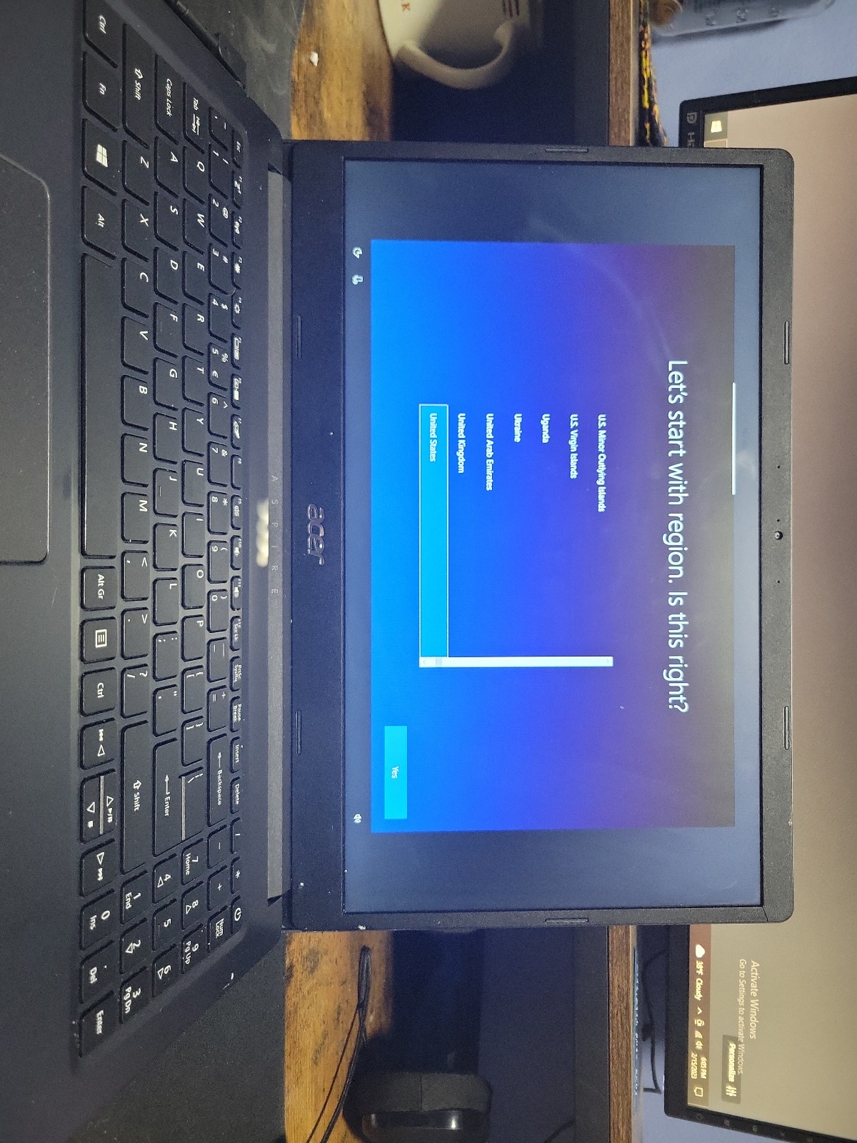Acer aspire 1