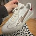 Isabel Marant Bryce Thunder Leather Sneaker In White 38