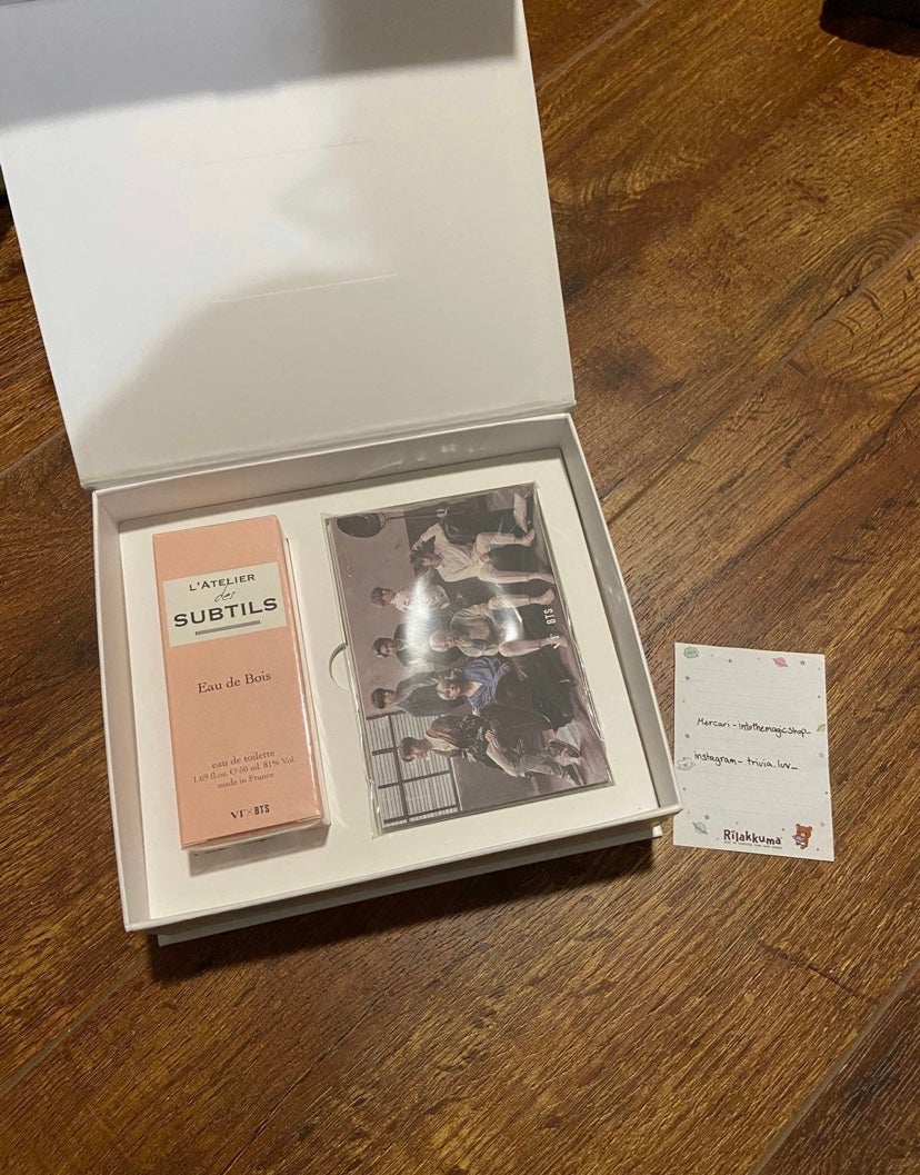 bts x vt rm perfume bois