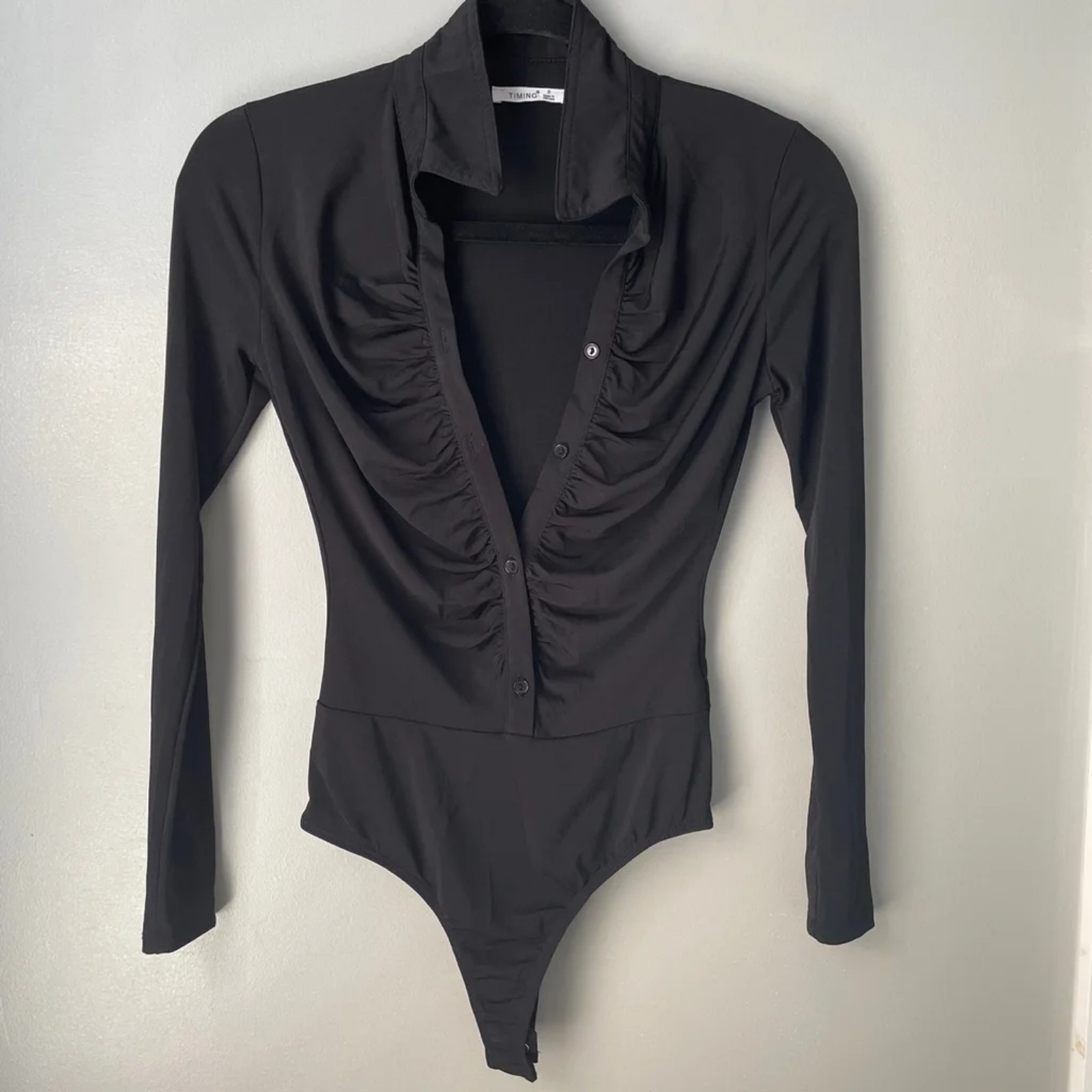 black jumpsuit