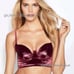 Victoria Secret Lined Demi Velvet Balconette Bra(P004)-Size 34B for Women