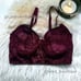 Victoria Secret Lined Demi Velvet Balconette Bra(P004)-Size 34B for Women
