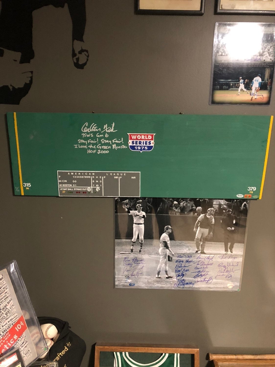 Carlton Fisk- 1975 WS GM 6 Stay Fair-