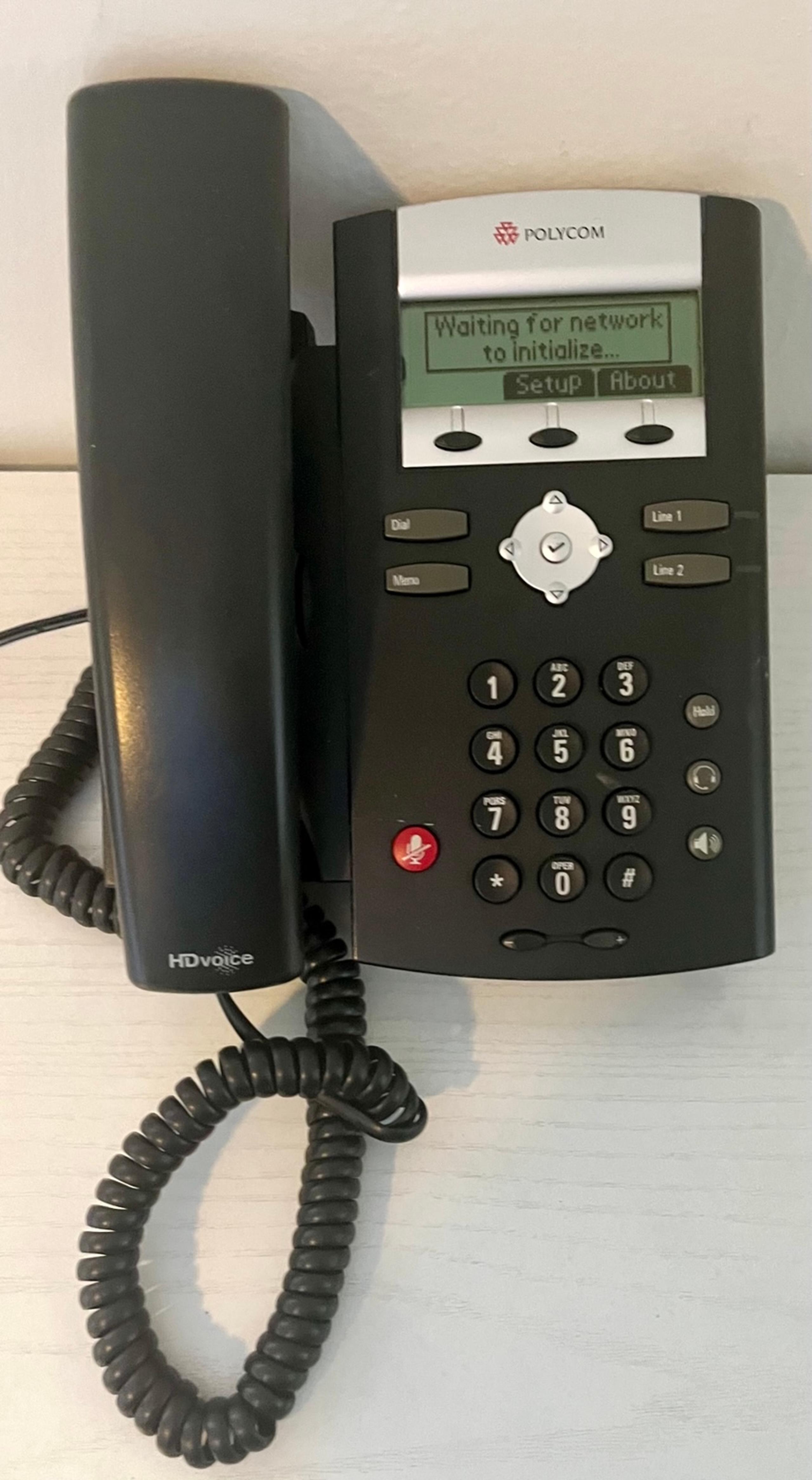 Polycom Soundpoint 330 IP Phone PoE 2200-12330-025
