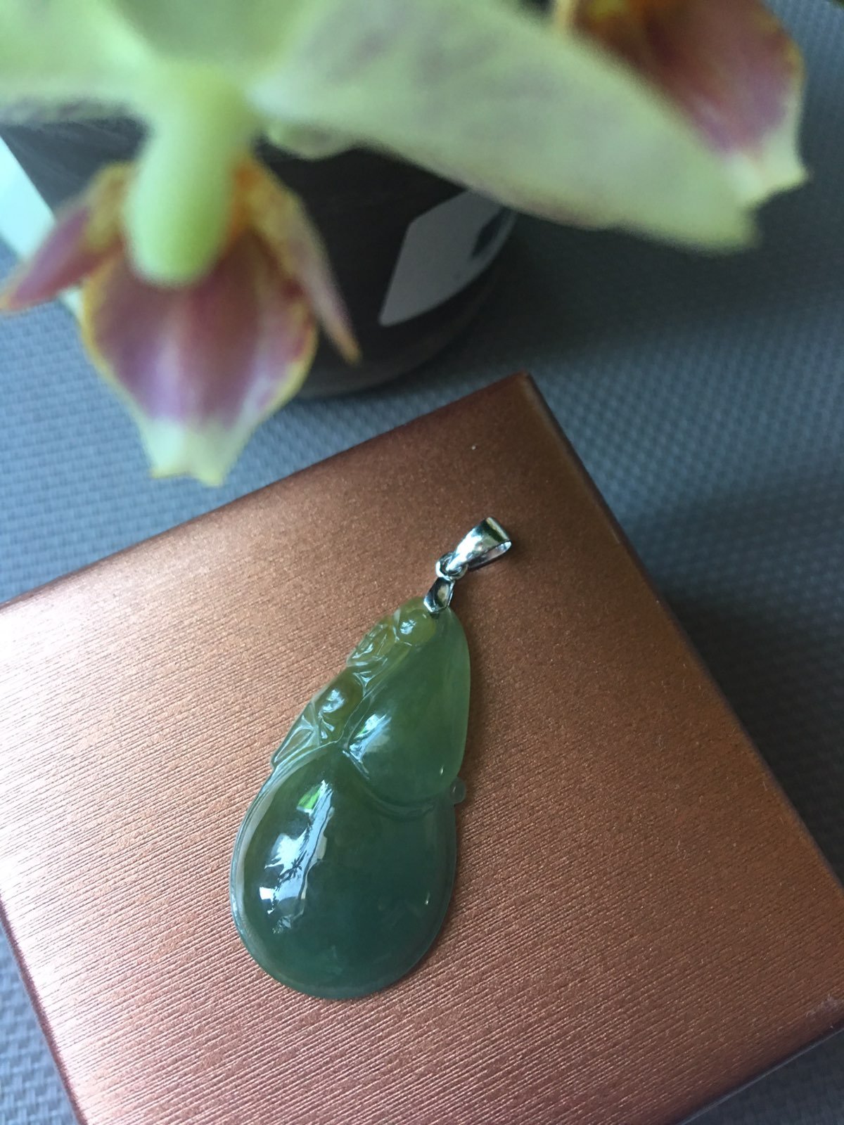 Beautiful Green Jade Pendant