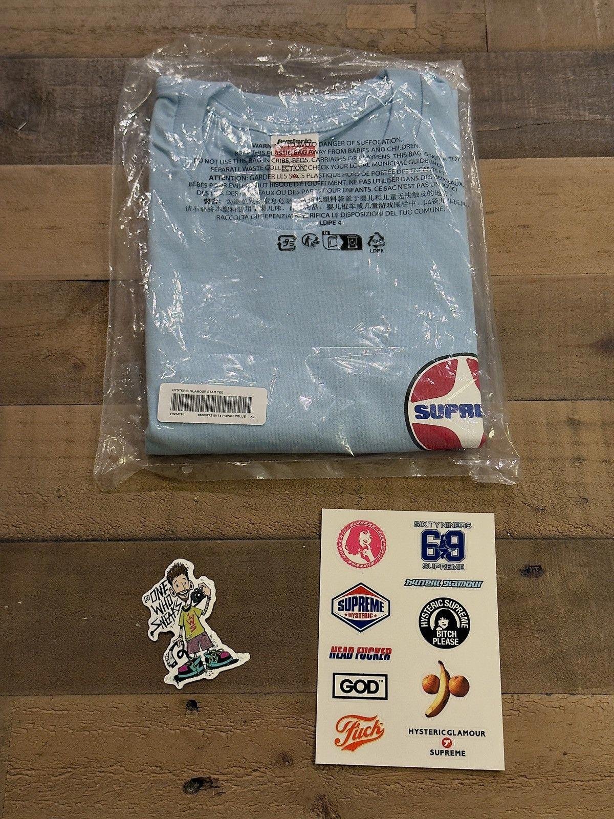 【24FW】Supreme × HYSTERIC GLAMOUR Pin Up Tee シュプリーム Supreme HYSTERIC GLAMOUR Pin Up Tee (FW24) - $54