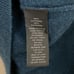 Saks Fifth Avenue Sweater Mens Medium Blue 100% Cashmere V-Neck Pullover Preppy