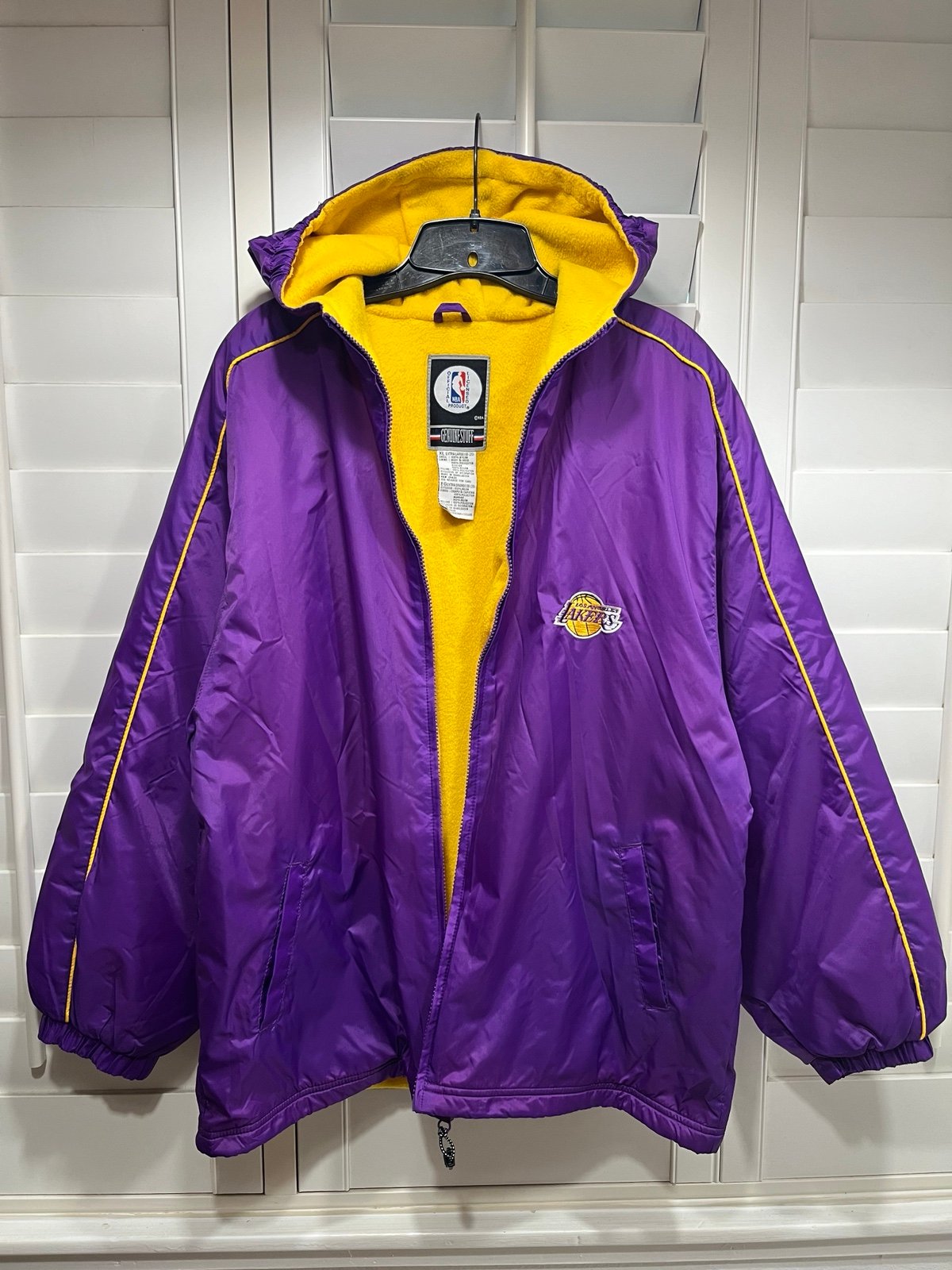 Vintage Lakers Puffer Jacket