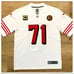 49ers Trent Williams jersey official style RARE Madden Thanksgiving patch
