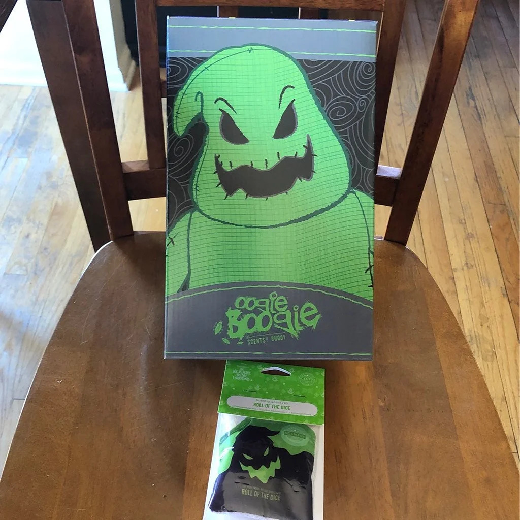 Scentsy Oogie Boogie Buddy Nightmare Before Christmas