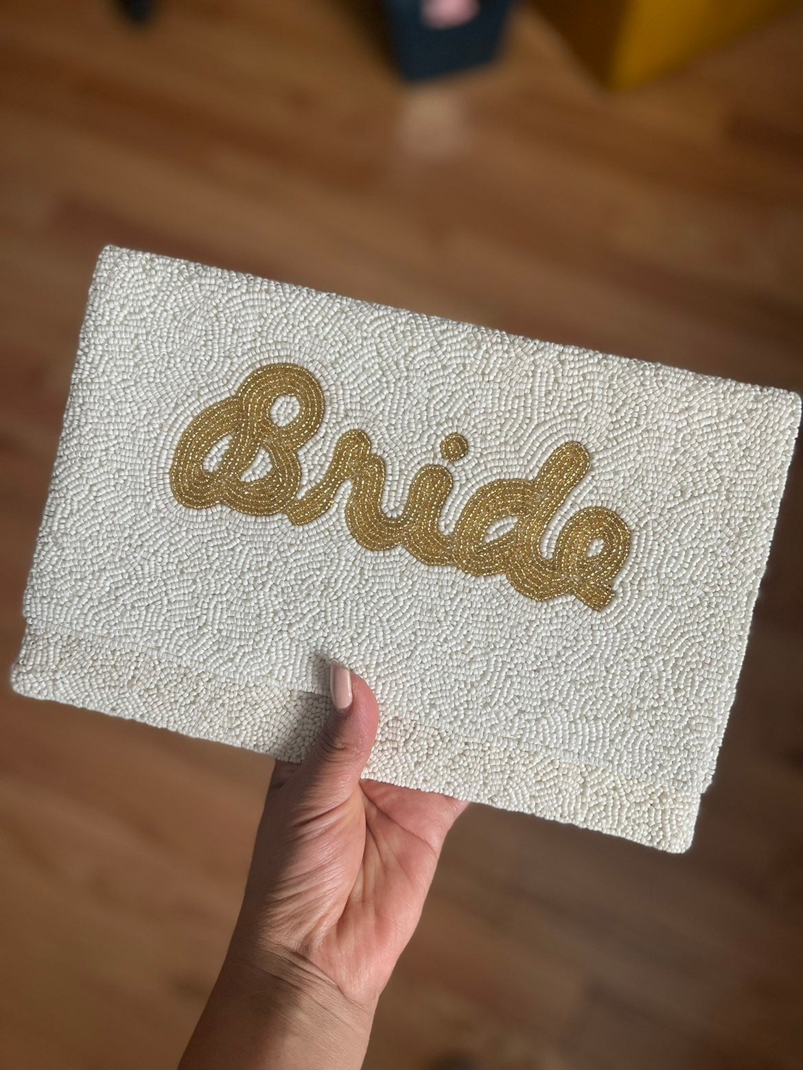 Bride Clutch Purse, Bridal Gift