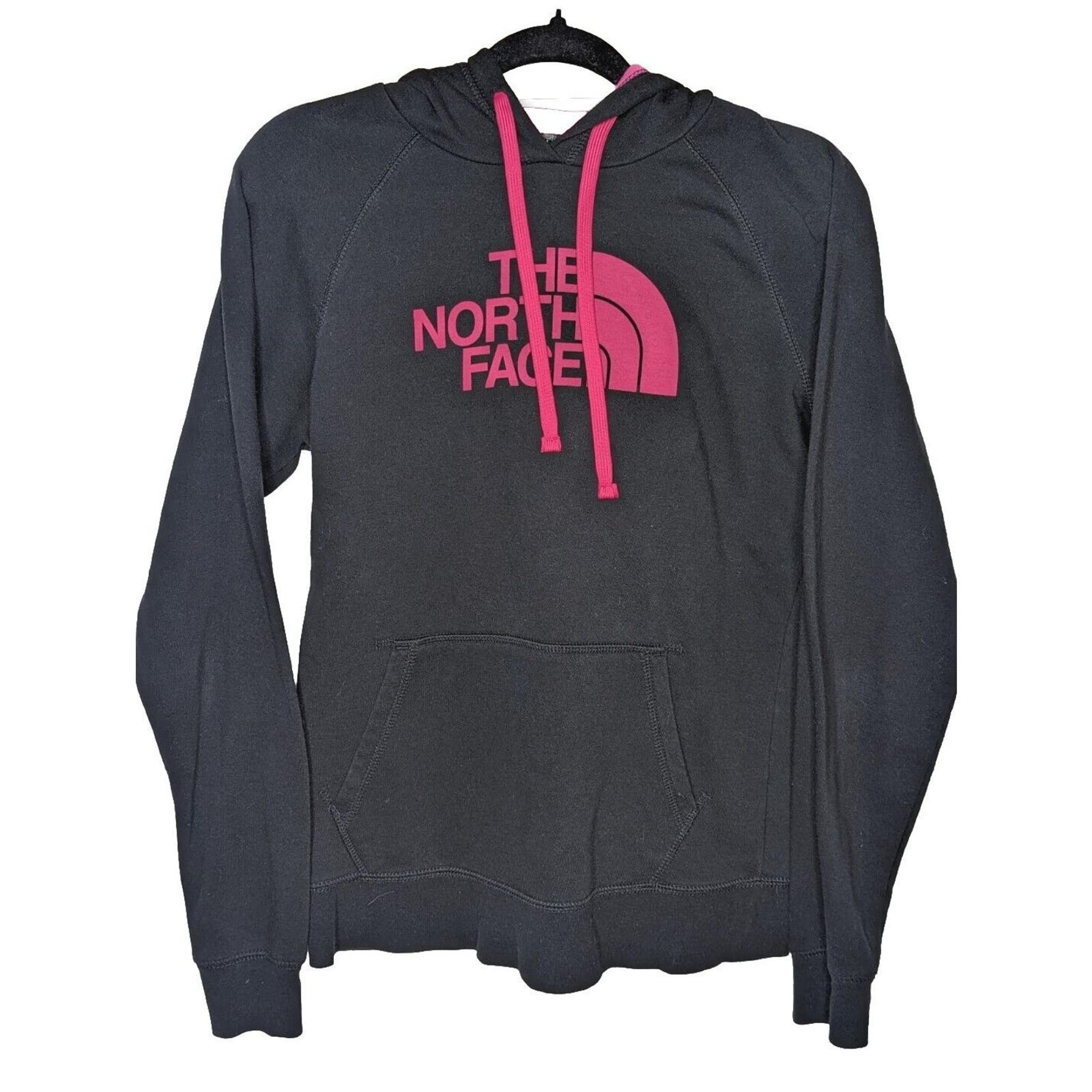 The North Face WOMEN’S AVALON HALF DOME PULLOVER HOODIE Womens Med Fuchsia/Black