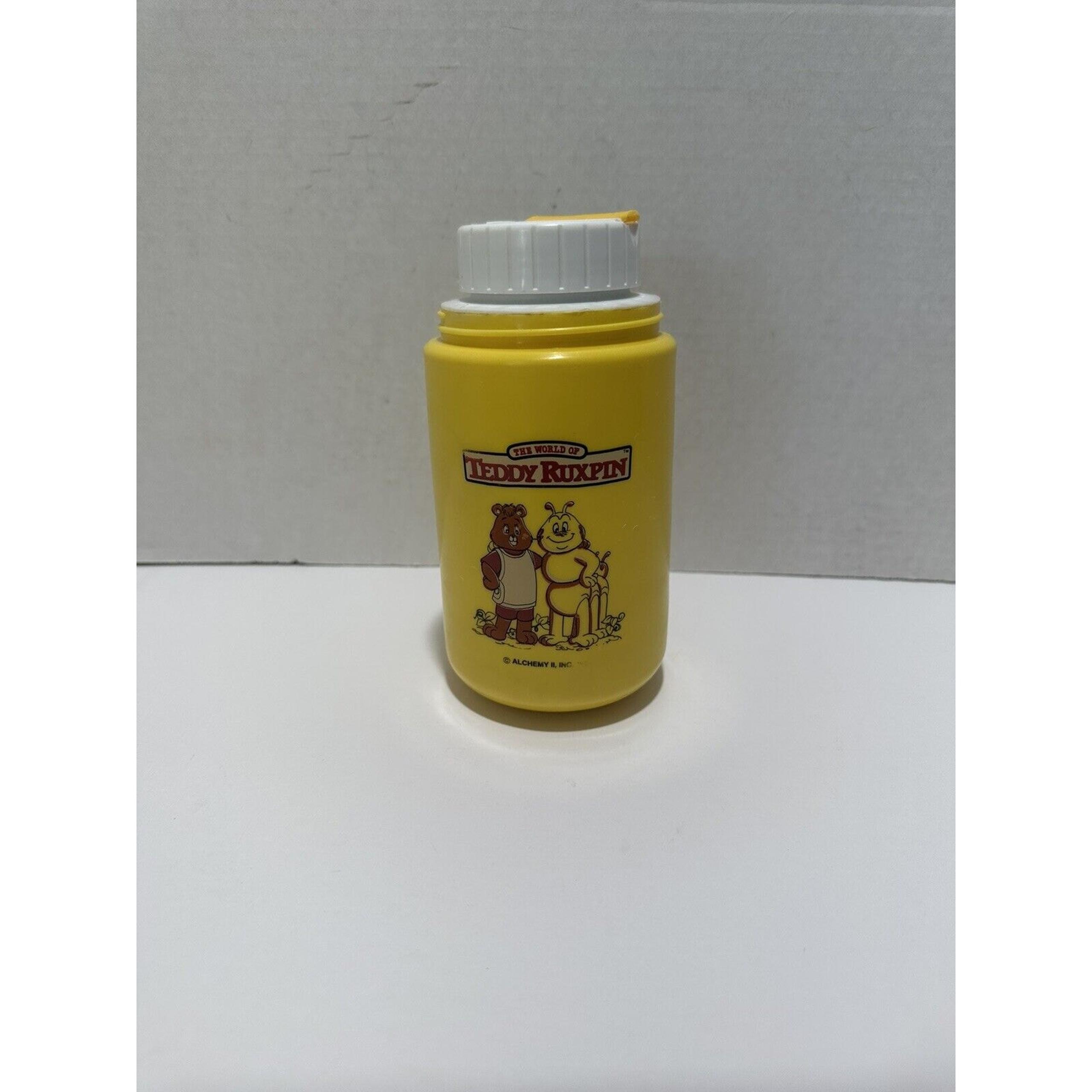 Teddy Ruxpin THERMOS Vintage No Cup/ Lid Model 3700 10 OZ Yellow