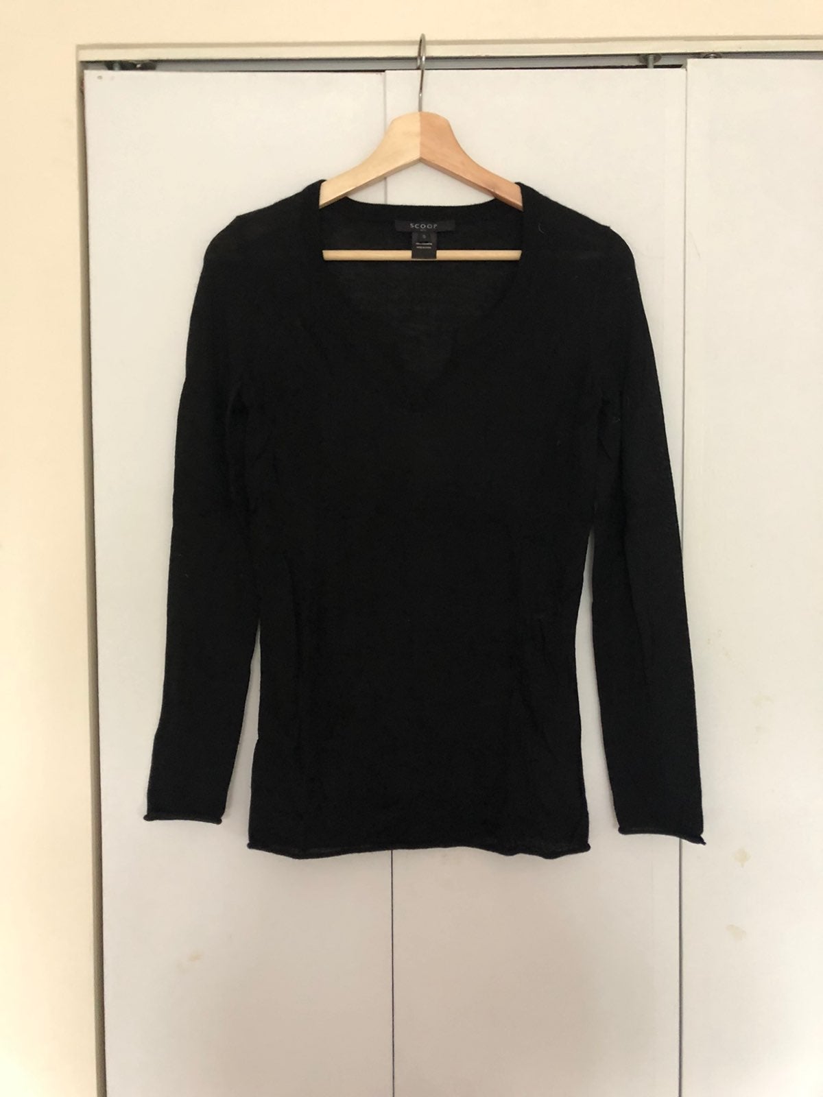 Scoop Wmn See Through Cashmere Sweater S