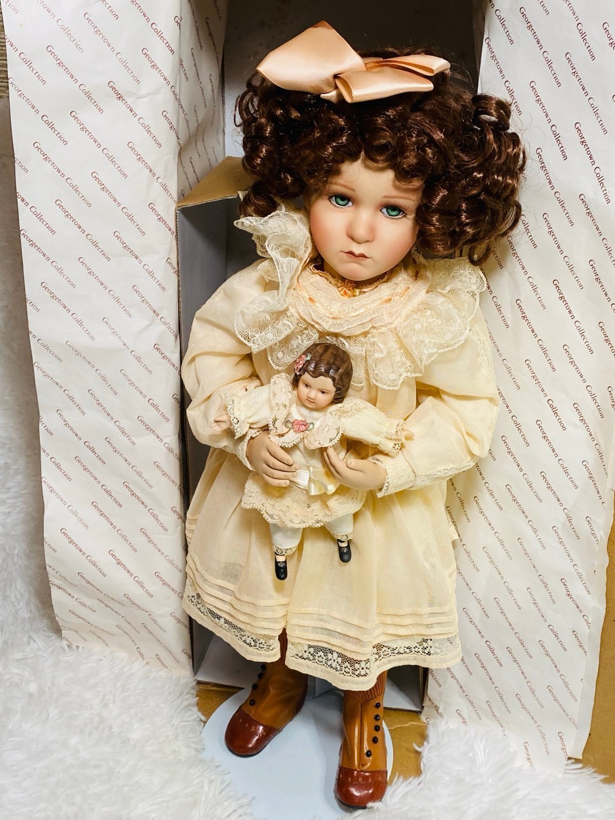 Victorian Sophie And Her Bru Doll Pamela Phillips Yesterday's Dreams Collection