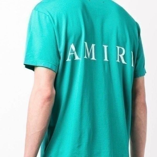 Amiri MA teal t shirt
