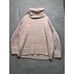 Show Me Your Mumu Sweater Small Pink Fatima Fuzzy Oversized Turtleneck Chunky