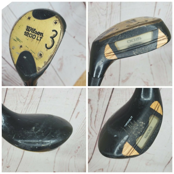 Vintage Wilson 1200 LT 3 Wood Golf Club Pro Step R Steel Shaft RH Fairway
