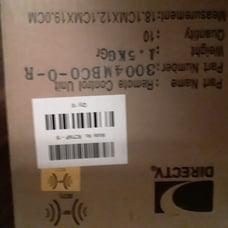 10 remote control DirecTV R/F