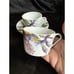 2 Bill Goldsmith Cup and Saucer Narcissus Iris Art Limoges France Porcelain 1986