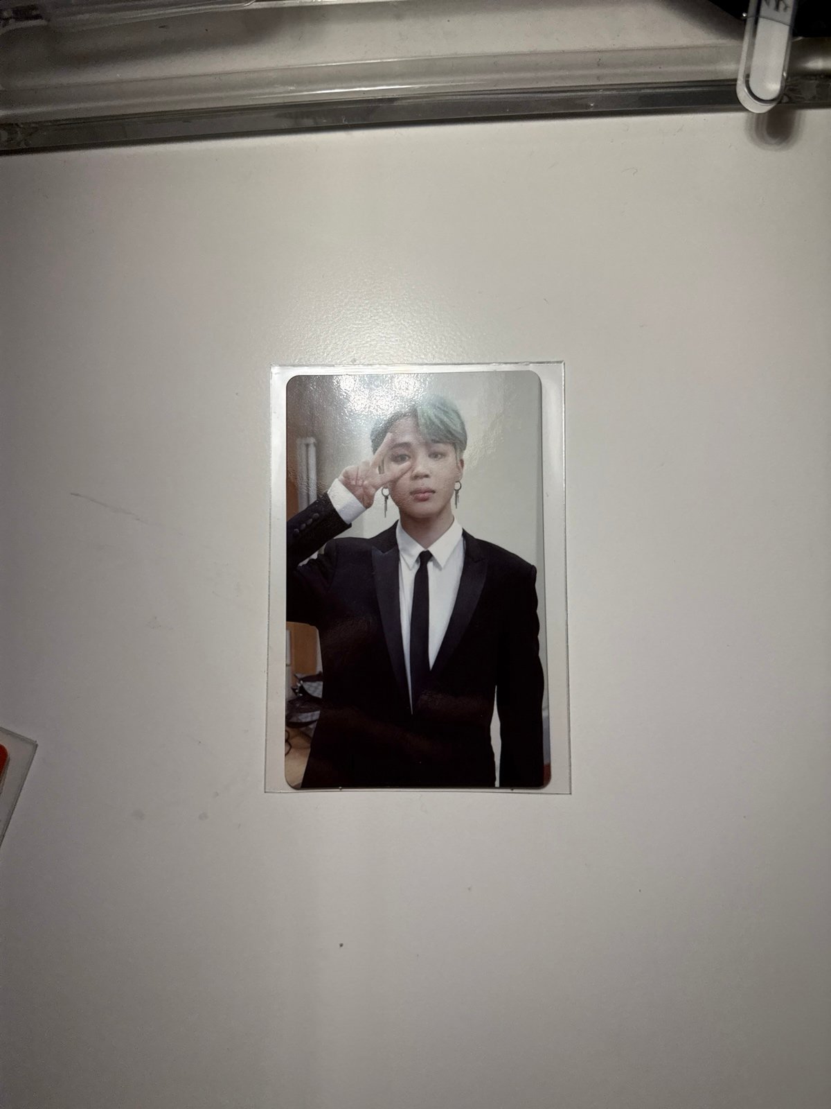 bts jimin memories 2018 dvd photocard