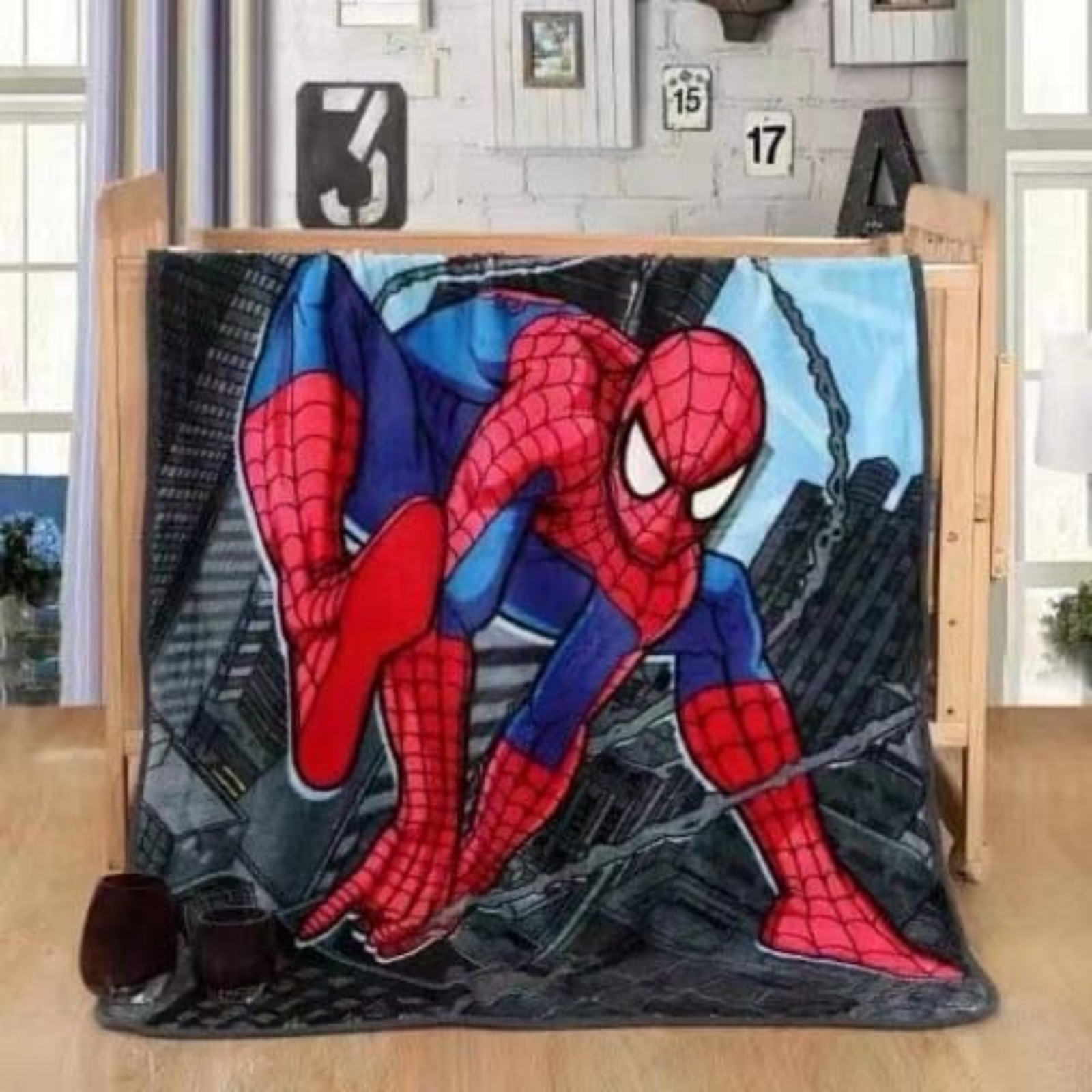 Spider-Man blanket