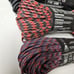 Atwood Paracord 550 Cord Bundle Red Blue New Mil Spec Cord 14 Bundles Rope