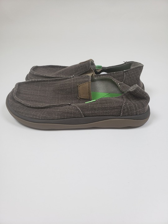 Sanuk Mens Vagabond Tripper Slub Slip On Shoes Mens Size 7