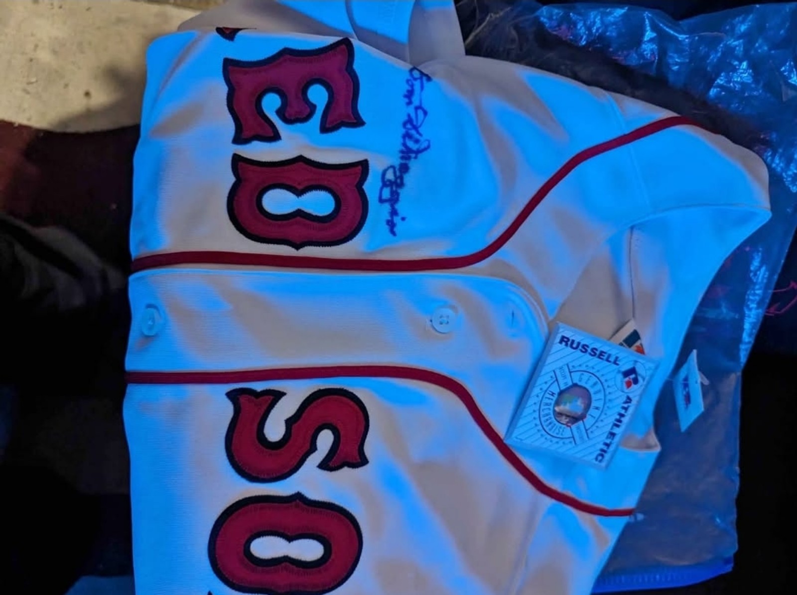 Autographed redsocks