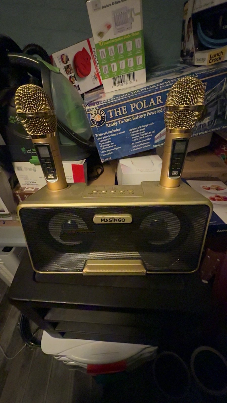 Gold masingo kareokee system