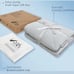 NEW IN BOX! Queen Size Double-Sided Cooling Comforter Blanket for Hot Sleepers